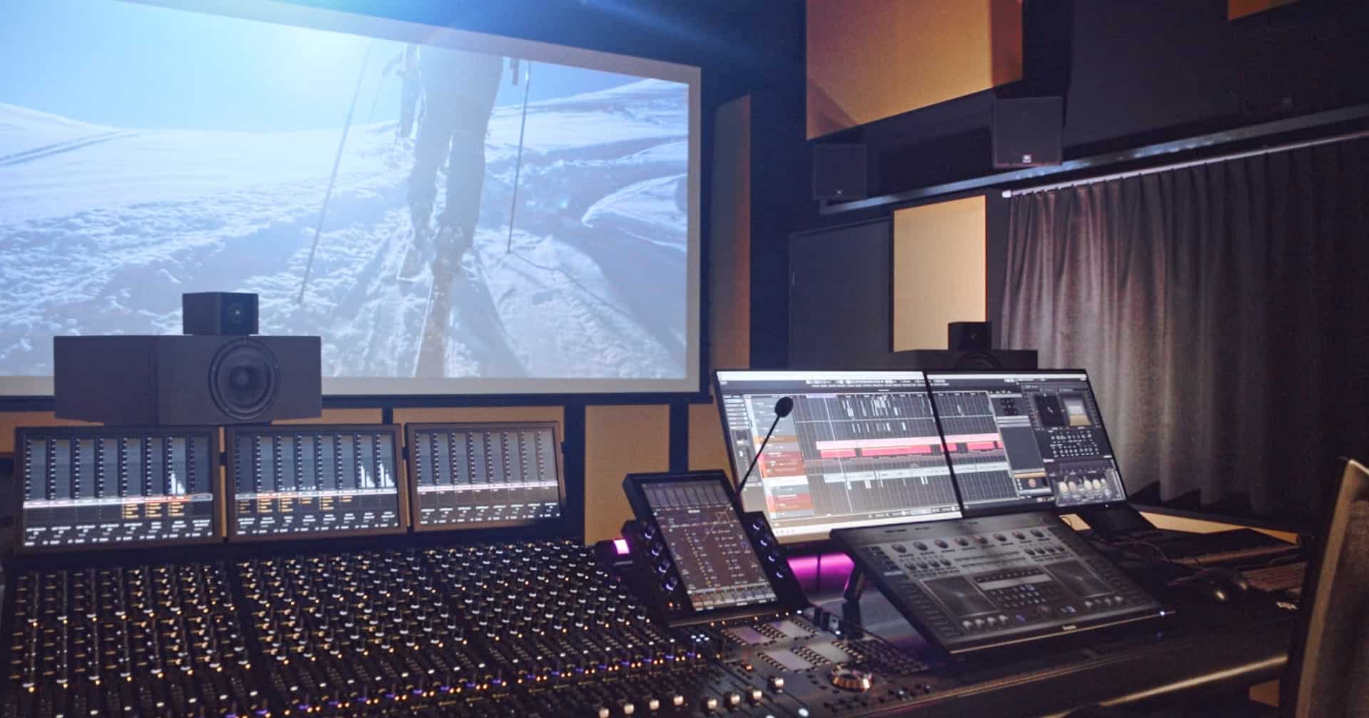 Tonstudio Dolby Atmos Cinema